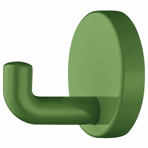 Hafele Hook, Polyamide, Round Rose, HEWI, Depth: 46Â mm, glossy May green, Item# 842.61.272, 84261272, 842-61-272