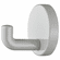 Hafele Hook, Polyamide, Round Rose, HEWI, Depth: 46Â mm, glossy light gray, Item# 842.61.297, 84261297, 842-61-297