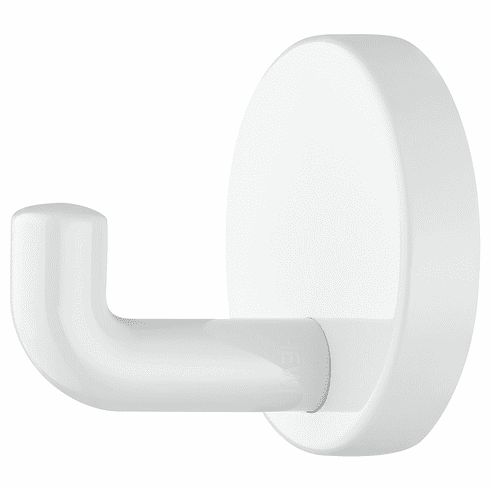 Hafele Hook, Polyamide, Round Rose, HEWI, Signal white, Diameter:50 mm, Item# 842.61.298, 84261298, 842-61-298