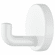 Hafele Hook, Polyamide, Round Rose, HEWI, Signal white, Diameter:50 mm, Item# 842.61.298, 84261298, 842-61-298