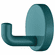 Hafele Hook, Polyamide, Round Rose, HEWI, Depth: 65 mm, glossy aqua, Item# 842.61.355, 84261355, 842-61-355