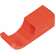 Hafele Single Coat Hook, Polyamide, 50 x 16 x 16 mm, HEWI, Coral, Item# 842.61.536, 84261536, 842-61-536