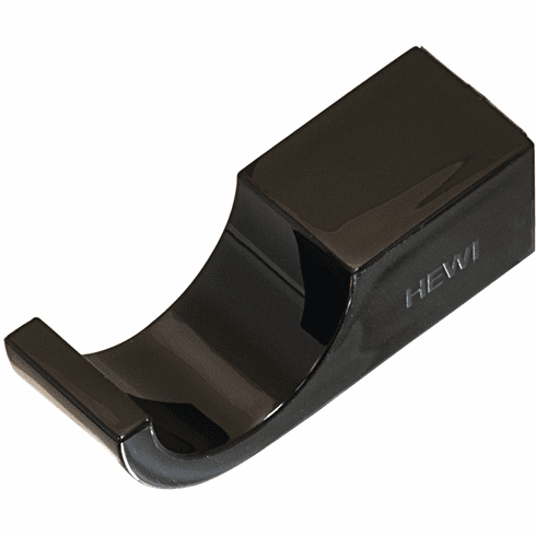Hafele Single Coat Hook, Polyamide, 50 x 16 x 16 mm, HEWI, Jet black, Item# 842.61.590, 84261590, 842-61-590
