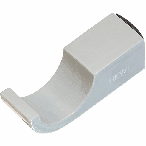 Hafele Single Coat Hook, Polyamide, 50 x 16 x 16 mm, HEWI, Stone gray, Item# 842.61.595, 84261595, 842-61-595