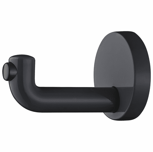 Hafele Hook with Door Buffer, Polyamide, 70 x 105 mm, HEWI, Anthracite gray, Diameter:70 mm, Item# 842.63.492, 84263492, 842-63-492