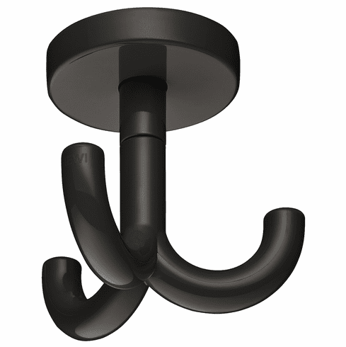 Hafele Triple Ceiling Hook, Polyamide, Single Color, Hewi, Jet black, Item# 842.65.290, 84265290, 842-65-290