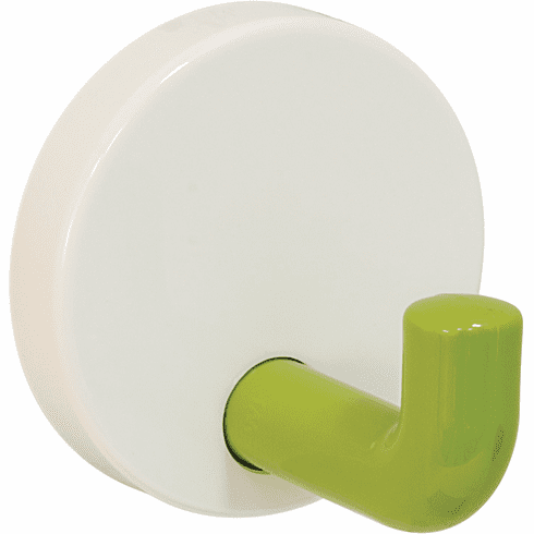Hafele Single Coat Hook, Polyamide, 50 x 45 mm, HEWI, Apple green, Item# 842.65.874, 84265874, 842-65-874