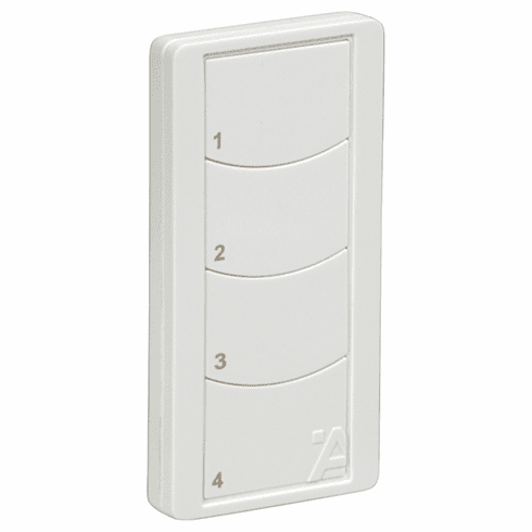 Hafele Wireless Wall Switch, Häfele Connect Mesh 4-Button Remote, For Decora style wall plate, Item# 850.00.951, 85000951, 850-00-951