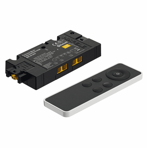 Hafele Distributor and Remote Control Set, Häfele Connect Mesh Eco, 4-Port, RGB, 12 V, Connected in the factory for immediate start-up, 36 W, Item# 850.00.985, 85000985, 850-00-985