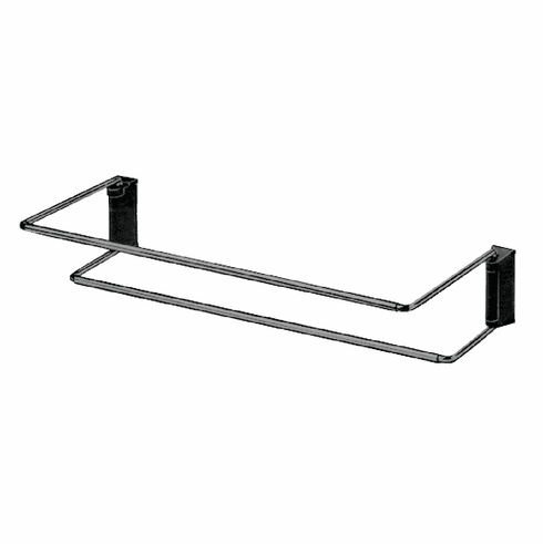 Hafele Shoe Rack, for Mounting to Wall or Wall Rail, Expandable: 460 mm - 750 mm (18 1/8" - 29 1/2"), Chrome plated, Item# 892.12.906, 89212906, 892-12-906