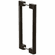 Hafele Door Pull, Oil-Rubbed Bronze, Back-to-Back, CTC: 384 mm, Item# 901.00.571, 90100571, 901-00-571