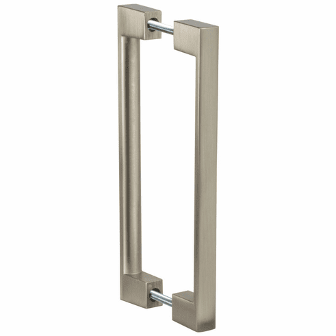 Hafele Door Pull, Stainless Steel Matt, Back-to-Back, CTC: 384 mm, Item# 901.00.576, 90100576, 901-00-576