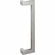 Hafele Pull Handle, StarTec Stainless Steel, 23 5/8" CTC, Item# 903.00.174, 90300174, 903-00-174