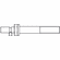 Hafele Mounting Set, Back-To-Back, for Pull Handles, Straight support for Wood Doors, For door thickness: (1 7/8 - 2 1/16") 48 - 52 mm, Item# 909.03.872, 90903872, 909-03-872