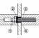 Hafele Mounting Set, Back-to-Back, for Pull Handles, for Glass Doors, Glass Thickness: (5/16" - 1/2") 8 - 12 mm, Item# 909.03.900, 90903900, 909-03-900