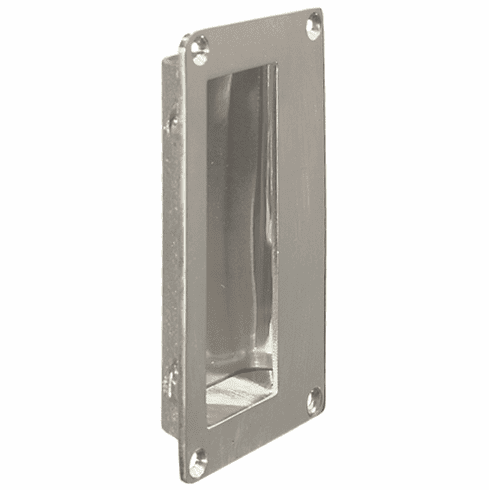 Hafele Flush Pull, for Sliding Doors, 95 mm Recess, Suitable for sliding and folding timber doors, Matt nickel, Item# 910.37.062, 91037062, 910-37-062