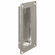 Hafele Flush Pull, for Sliding Doors, 95 mm Recess, Suitable for sliding and folding timber doors, Matt nickel, Item# 910.37.062, 91037062, 910-37-062