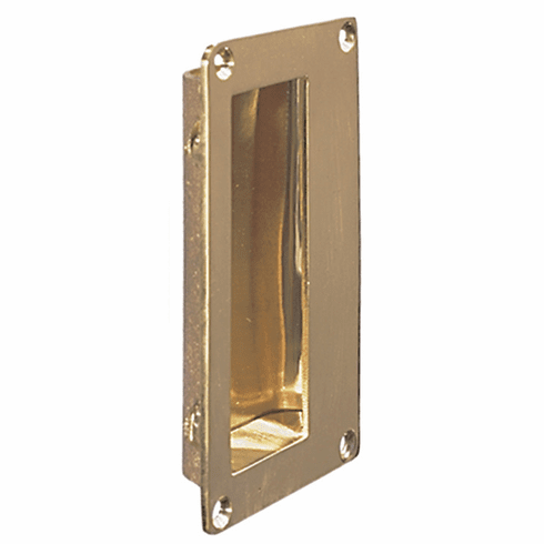 Hafele Flush Pull, for Sliding Doors, 83 mm Recess, Suitable for sliding and folding timber doors, Polished, Item# 910.37.080, 91037080, 910-37-080