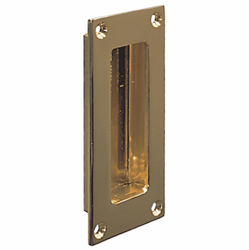 Hafele Flush Pull, for Sliding Doors, 83 mm Recess, Suitable for sliding and folding timber doors, Matt nickel, Item# 910.37.085, 91037085, 910-37-085