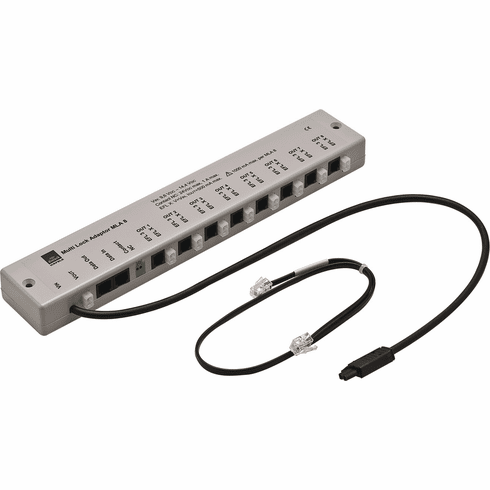 Hafele Multi-Lock-Adapter, MLA 8, Dialock®, Gray, Item# 910.51.084, 91051084, 910-51-084