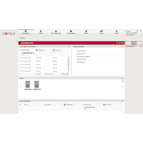 Hafele Dialock Software Generation 2, SW 200 Control, SW 300 Hotel or SW 400 Professional, Dispatch by mail, for 50 access points and 50 personnel master records, 2 licences for encoding station, Item# 910.52.911, 91052911, 910-52-911