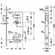 Hafele Mortise lock, Grade 3, for doors where smoke control and fire resistance are required, with self-locking action and feedback, DT 400, forend width: 20 mm, DIN right, comfort function outwards opening doors, backset: 65 mm, Item# 911.17.711, 91117711, 911-17-711