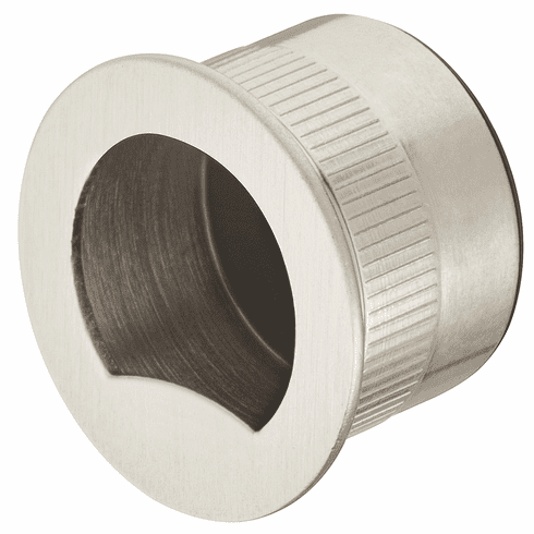 Hafele Front Handle, for Mortise Locks on Sliding Doors, Nickel-plated matt, Item# 911.26.325, 91126325, 911-26-325