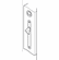 Hafele Front Handle, for Mortise Locks on Sliding Doors, Chrome-plated polished, Item# 911.26.326, 91126326, 911-26-326