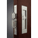 Hafele Sliding/Pocket Door Lock, With Edge Pull for Inactive Door, For wood doors, Oil-rubbed bronze, Item# 911.26.811, 91126811, 911-26-811