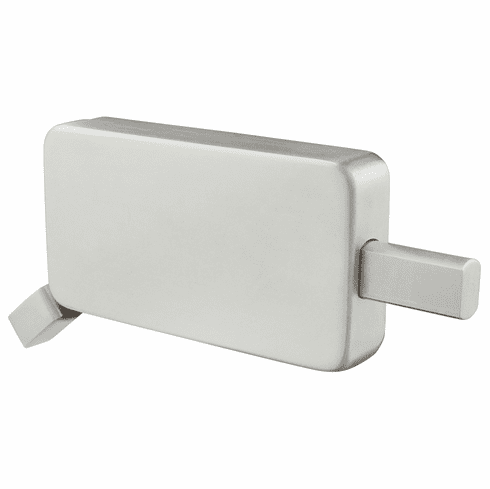 Hafele BL200 Privacy Lock, for Sliding Barn Door, with thumb-lever, Matt stainless steel, Item# 911.27.154, 91127154, 911-27-154