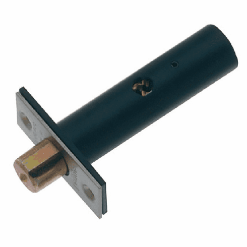 Hafele Security Bolt, Mortice Door, Backset 32 mm, Brass or Stainless Steel, Key turn operated, Satin stainless steel, Item# 911.62.272, 91162272, 911-62-272