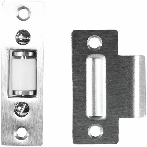 Hafele Roller Latch, Heavy Duty "Adjustable" with "T" Strike, LH404H, Item# 911.68.385, 91168385, 911-68-385