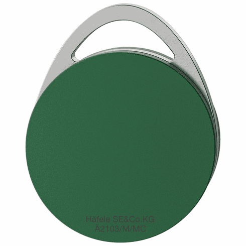 Hafele RFID Key Card, Tag-it™, Dialock®, Green, Item# 917.44.145, 91744145, 917-44-145