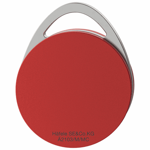 Hafele RFID Key Card, Tag-it™, Dialock®, Red, Item# 917.44.149, 91744149, 917-44-149