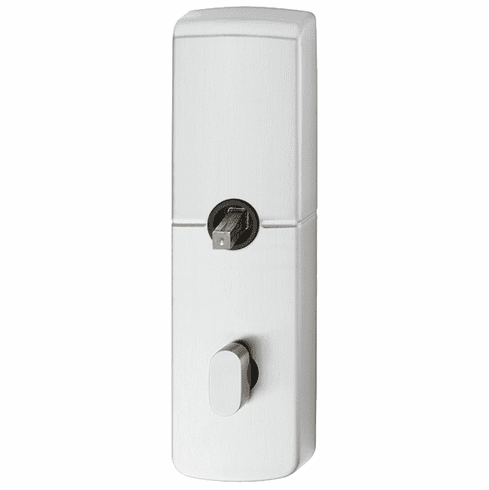Hafele Door terminal module, DT 400 FH, Dialock, with thumbturn, Tag-itTM ISO, For interior guest room doors, satin, Item# 917.46.550, 91746550, 917-46-550