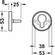 Hafele Door terminal module, DT 400 FH, Dialock, with thumbturn, Tag-itTM ISO, For interior guest room doors, satin, Item# 917.46.550, 91746550, 917-46-550