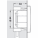 Hafele Wall reader, WRU 200, Dialock, for indoor or outdoor use, Mains operated, Item# 917.91.072, 91791072, 917-91-072