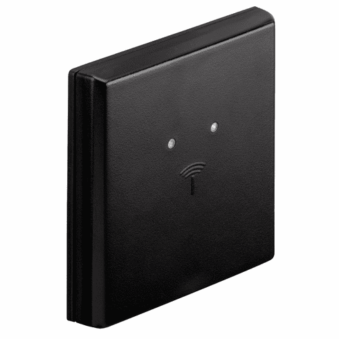 Hafele Wall terminal set, Hafele Dialock WT 300, Hafele design, 81 x 81mm, MIFARE Classic / MIFARE DESFire / Tag-it „¢ Iso / Low Power Wireless technology, suitable for switch boxes ( Œ€ 60mm, depth 47mm), For indoor use, flush-mounted, black, Item# 917.91.113, 91791113, 917-91-113