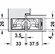Hafele Concealed Hinge, Simonswerk TECTUS TE 526 and 527 3D, concealed, for flush doors up to 100 kg, 3D adjustable, size 155 mm, Stainless Steel, Satin, TE 526 3D, Item# 924.16.803, 92416803, 924-16-803