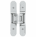 Hafele Concealed Hinge, Simonswerk TECTUS TE 526 and 527 3D, concealed, for flush doors up to 100 kg, 3D adjustable, size 155 mm, Stainless Steel, Satin, TE 526 3D, Item# 924.16.803, 92416803, 924-16-803