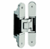 Hafele Concealed Hinge, TECTUS TE 340 3D, 3D adjustable, size 160 mm, Satin nickel look (F2), Item# 924.17.122, 92417122, 924-17-122