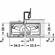 Hafele Concealed Hinge, TECTUS TE 340 3D, 3D adjustable, size 160 mm, Satin nickel, Item# 924.17.171, 92417171, 924-17-171