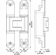 Hafele Concealed Hinge, TECTUS TE 340 3D, 3D adjustable, size 160 mm, bronze finish light, Item# 924.17.174, 92417174, 924-17-174