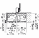 Hafele Cover Plate, TECTUS TE 340/541 3D Frame Door Hinges, frame side, Stainless steel effect, Item# 924.17.205, 92417205, 924-17-205