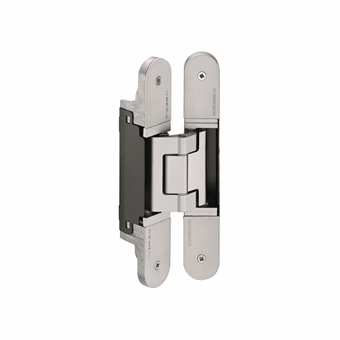 Hafele Cover Plate, TECTUS TE 340/541 3D Frame Door Hinges, frame side, Stainless steel effect, Item# 924.17.205, 92417205, 924-17-205