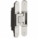 Hafele Concealed Hinge, TECTUS TE 540 3D, 3D adjustable, size 200 mm, Satin nickel look, Item# 924.17.224, 92417224, 924-17-224