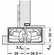 Hafele Concealed Hinge, TECTUS TE 540 3D, 3D adjustable, size 200 mm, Stainless steel look, Item# 924.17.225, 92417225, 924-17-225