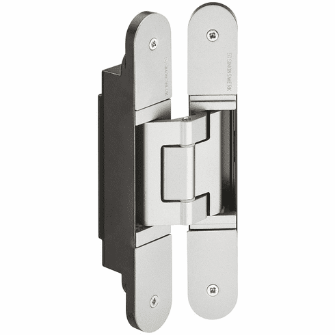 Hafele Concealed Hinge, TECTUS TE 540 3D, 3D adjustable, size 200 mm, Stainless steel look, Item# 924.17.225, 92417225, 924-17-225