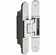 Hafele Concealed Hinge, TECTUS TE 540 3D, 3D adjustable, size 200 mm, Stainless steel look, Item# 924.17.225, 92417225, 924-17-225