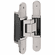 Hafele Concealed Hinge, TECTUS TE 540 3D A8, 3D adjustable, size 200 mm, Satin chrome look, Item# 924.17.323, 92417323, 924-17-323